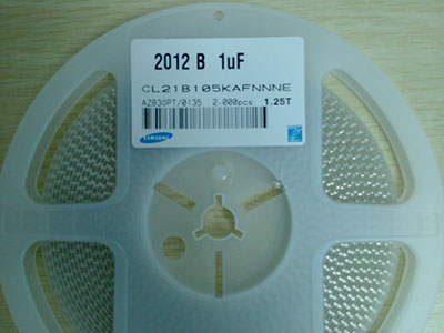 1UF 25V 0805